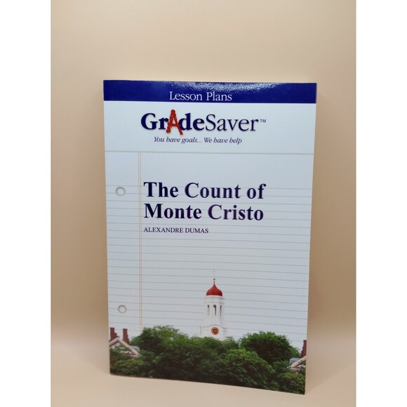 GRADESAVER (TM) LESSON PLANS: THE COUNT OF MONTE CRISTO By Katerina Manoff NEW - Picture 1 of 7